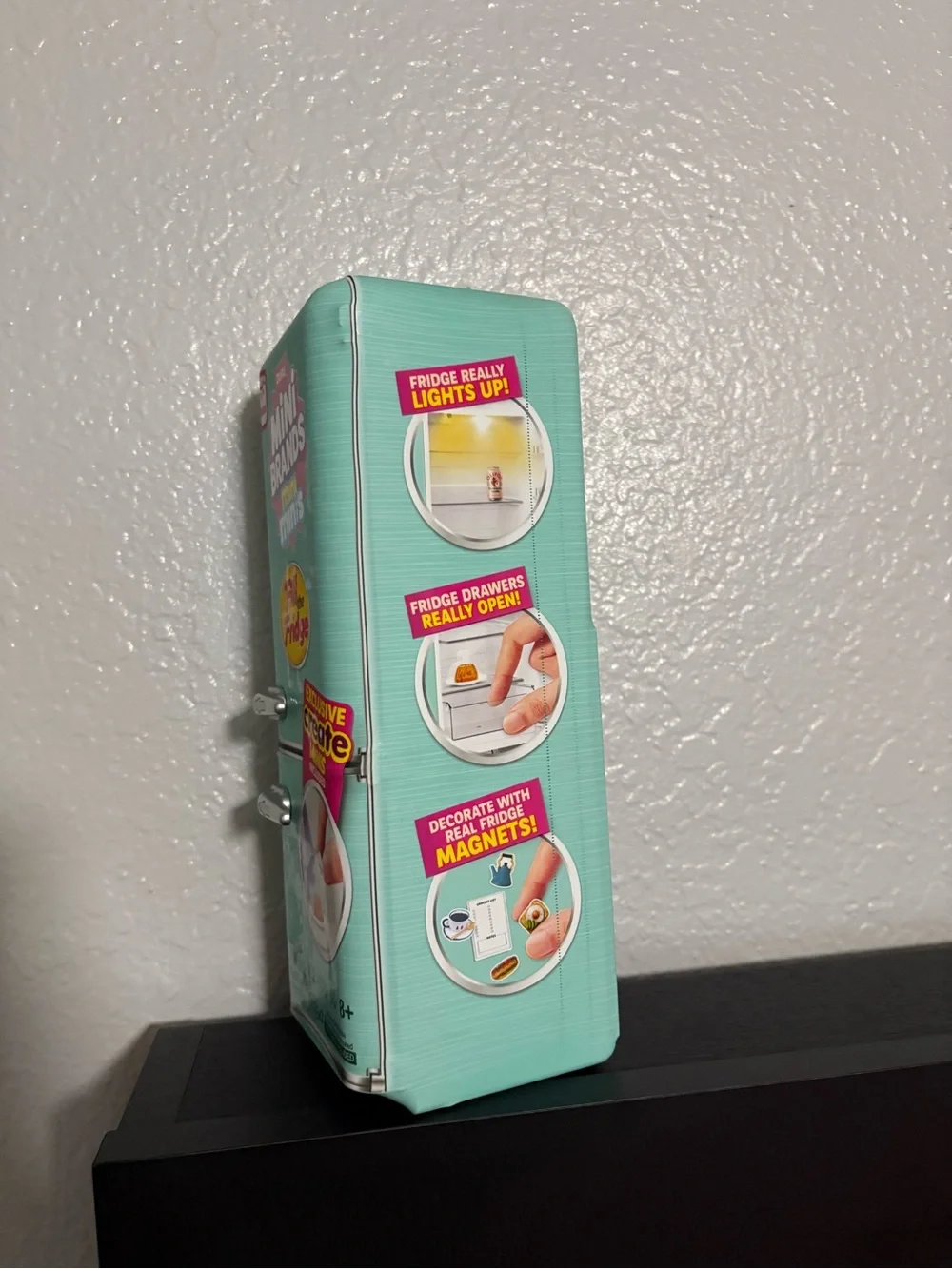ZURU Mini Brands Fill the Fridge Playset - Mint Green